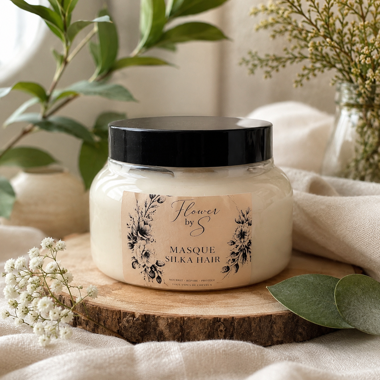 Silka hair masque