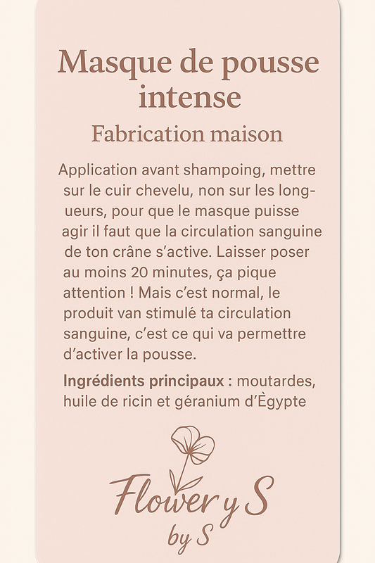 Masque Pousss Intense